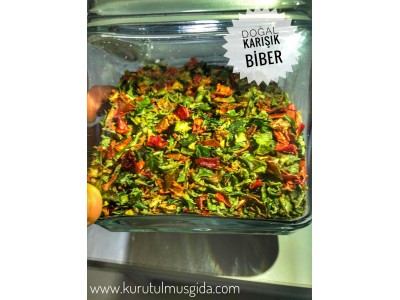 Kurutulmuş Doğal Karışık Alaca Biber Kurutulmuş Doğal Karışık Alaca Biber